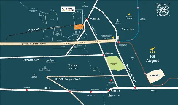 Grand Central Gurgaon Location Advantages