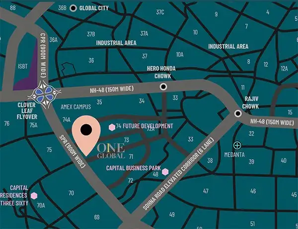 Capital One Global Sector 73 Gurgaon Location Advantages