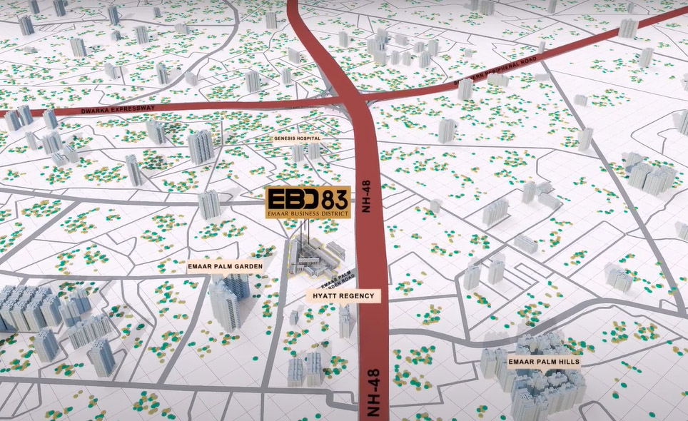 Location Advantages Of Emaar EBD 83 Gurgaon